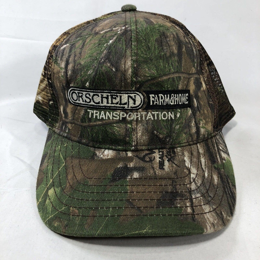 Orscheln Farm & Home Camo Ball Cap Outdoors Hat Adjustable Snapback Adult OSFM